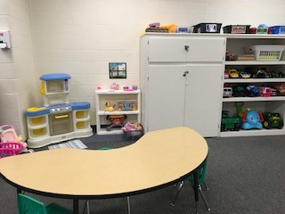 Tuscarawas County YMCA Child Watch Babysitting Kitchen Play Area